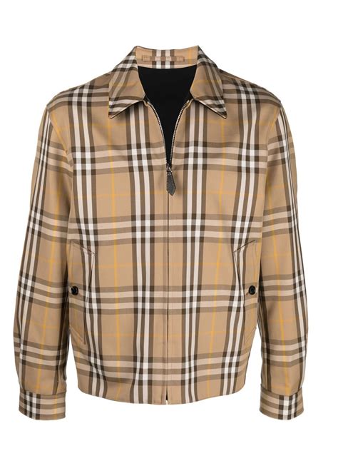 Burberry Wendbare Jacke Mit Reißverschluss 